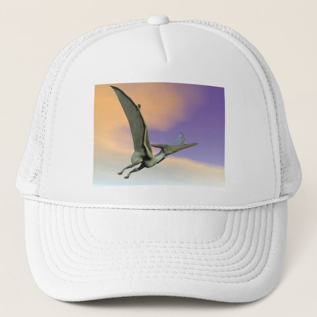 Pteranodon dinosaurflyg - 3D framför Keps (Framsida)