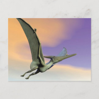 Pteranodon dinosaurflyg - 3D framför Vykort