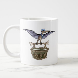 Pteranodon med Basket Jumbo Mugg