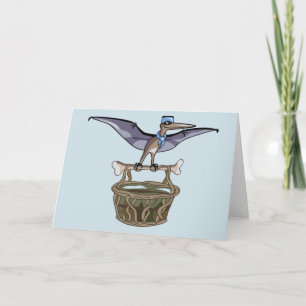 Pteranodon med Basket Kort