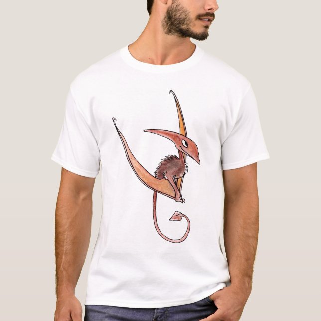 Pteranodon T-tröja T-shirt (Framsida)