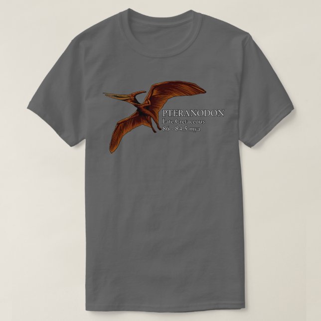 Pteranodons realistiska teckning t shirt (Design framsida)