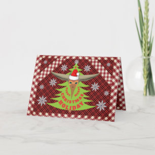 Pterodactyl Dino-julkort Helgkort