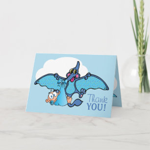 Pterodactyl Dinosaur Boy Shower Tack Kort