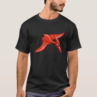 Pterodactyl Flies Dinosaur T Shirt