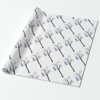 Pterodactyl i ett träd presentpapper