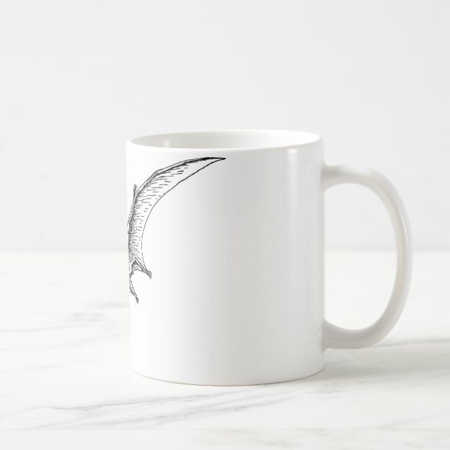 Pterodactyl Kaffemugg (Höger)