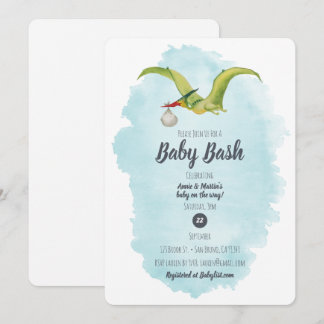 Pterodactyl Leverans Inbjudningar