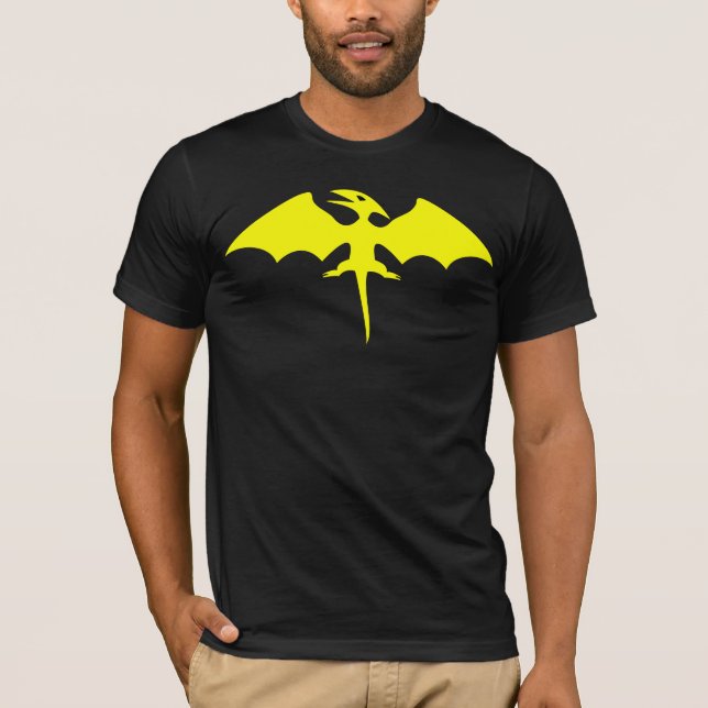 Pterodactylman T Shirt (Framsida)