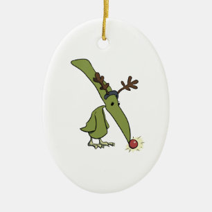 Pterodactylprydnad Julgransprydnad Keramik