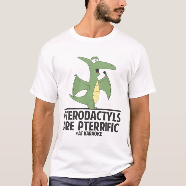 Pterodactyls är Pterrific Tröja (Framsida)