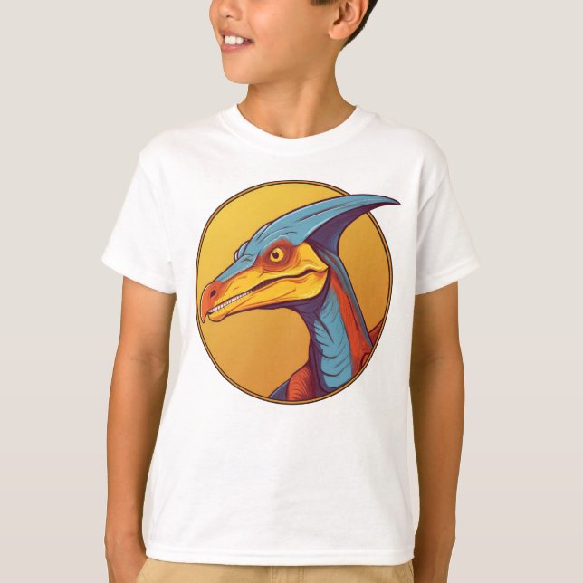 Pterodactylus - Classic Dinosaur T-Shirt (Framsida)