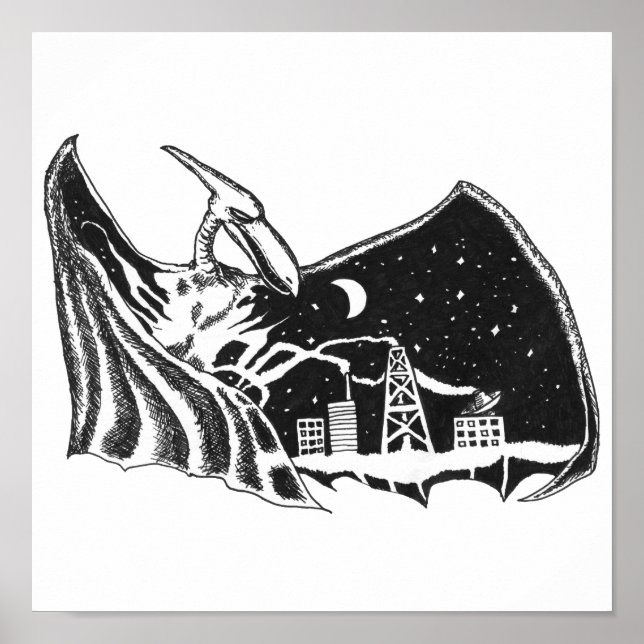 Pterodactylverse Poster (Framsidan)