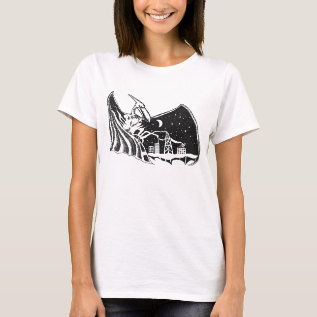 Pterodactylverse Tee Shirt (Framsida)