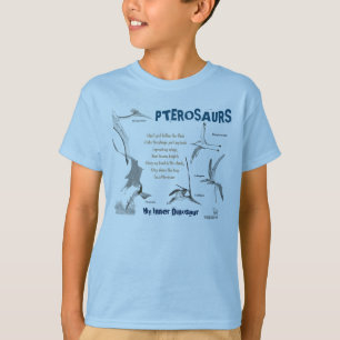 Pterosaurs min inre Dinosaur lurar skjortan Greg T-shirt