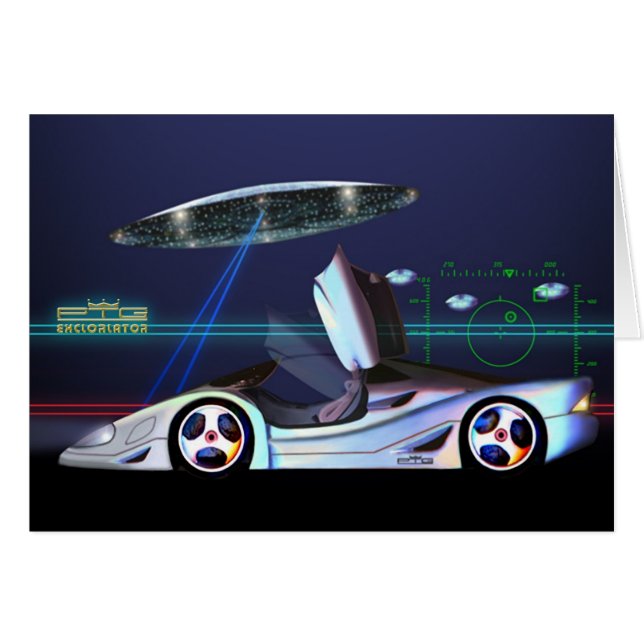 PTG EX1 ET frakt Hälsningskort (Framsidan Horizontal)