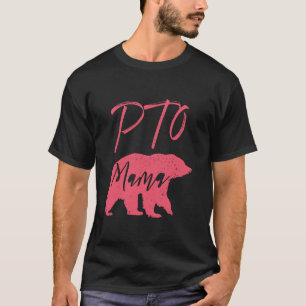 PTO-Mammans utformning för Mamma-frivilligas skolf T Shirt
