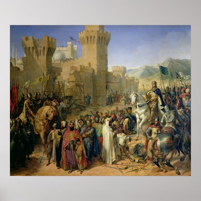 Ptolemais ges till Philip Augustus Poster (Framsidan)