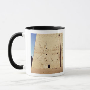Ptolemy XII som slår hans fiender Mugg