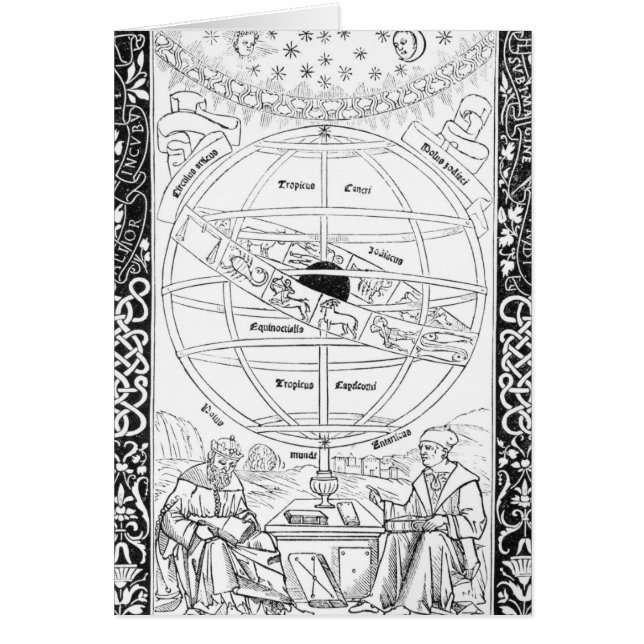 Ptolemys system hälsningskort (Framsidan)