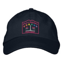 Ptown Pickleball EMBROIDERED mörk cap