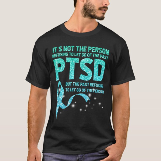 Ptsd Awareness Month Let Go Support Veterans Menta T Shirt (Framsida)