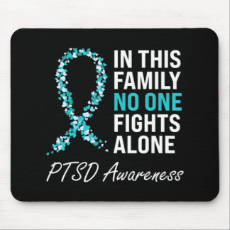 PTSD Awareness Teal Ribbon Musmatta