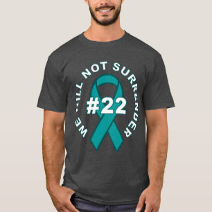 PTSD AWARENESS   VI KOMMER INTE ATT ÖVERLÄMNA T SHIRT