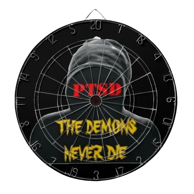 PTSD: DEMONERINGARNA HELA DIE DART BOARD DARTTAVLA (Framsidan)