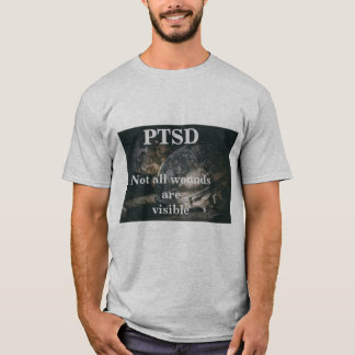 PTSD. Inte alla sår är synliga T Shirt