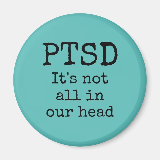PTSD-magnet Magnet (Framsidan)