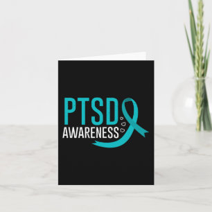 Ptsd-medvetande om mentalhälsa efter traumatiskt S Kort
