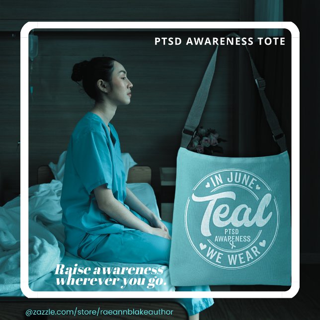 PTSD-medvetandehöjande Tote Bag Axelväska (Skapare uppladdad)