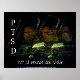 PTSD-medvetenhet - Alla sår är inte synliga poster