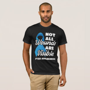PTSD-medvetenhet Alla sår är inte synliga T Shirt