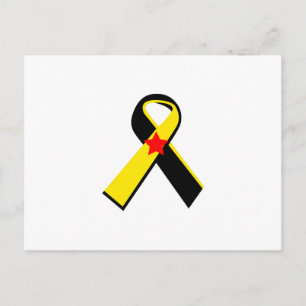 PTSD MILITARY RIBBON VYKORT
