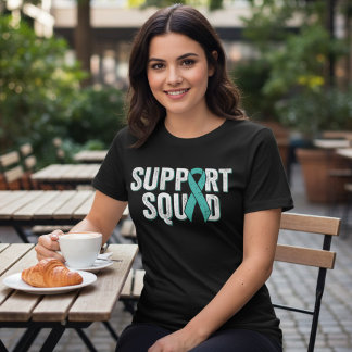 PTSD-stödgrupp Teal Band T Shirt