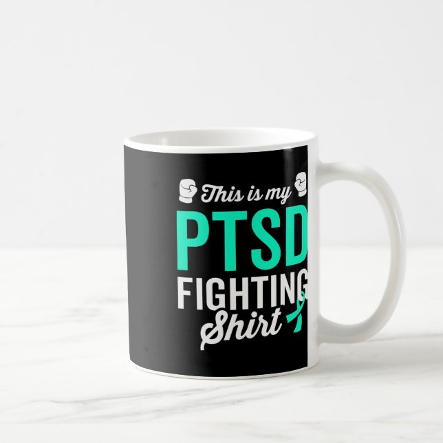 Ptsd Stressar Warrior Survivor Awareness, blir bra Kaffemugg (Höger)