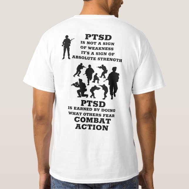 PTSD T SHIRT (Baksida)