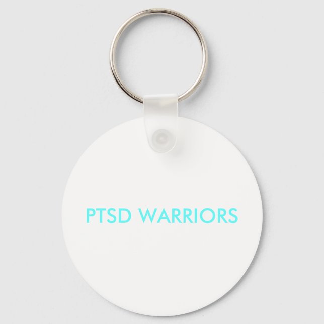 PTSD WARRIORS KEYCHAIN NYCKELRING (Framsida)