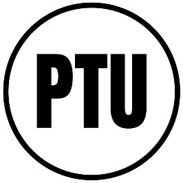 PTU - Platinum Classic Round Sticker Runt Klistermärke