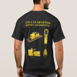 PTW baktryckt blyfodrad lokomotiv t-shirt