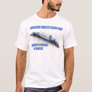 PTW brittisk kärnavfallstransportvagn för t-shirt