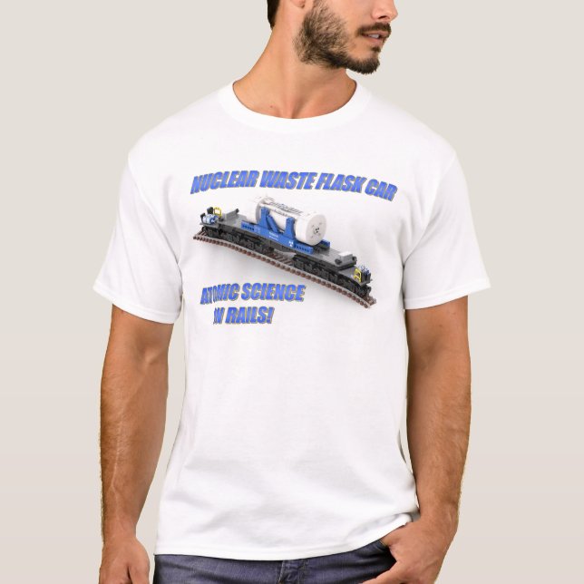 PTW Modern amerikansk kärnavfallflaska T-shirt (Framsida)