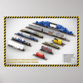 PTW Nuclear Energy Train Kollektion Affisch
