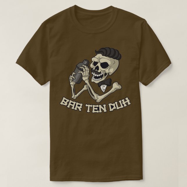 Pub 10 Duh Funny Bartender Gift T Shirt (Design framsida)