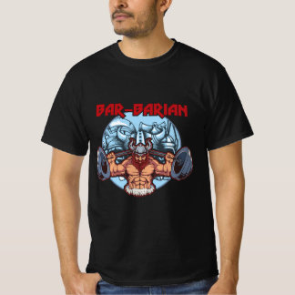 Pub Barian Fitness Exercise Coola Barbarian Gym T Shirt