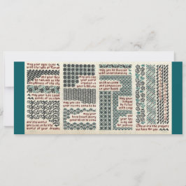 Pub/bat mitzvah kort, födelsekort eller studenten-