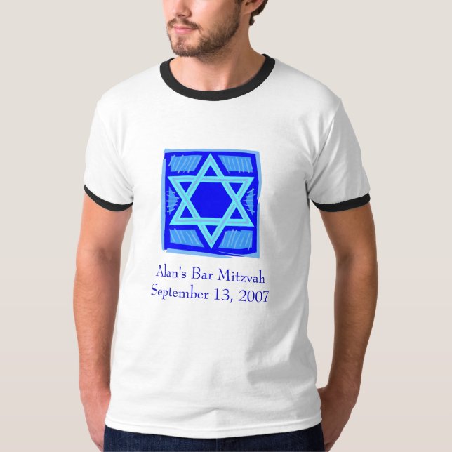 Pub/bat mitzvah T-tröja Tee Shirt (Framsida)