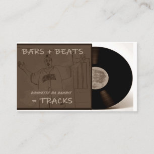 Pub+Beats=Spåra affärskort Visitkort